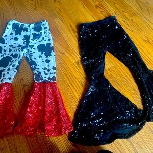 Girls size 7/8 bell bottoms